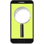 magnifier camera android application logo